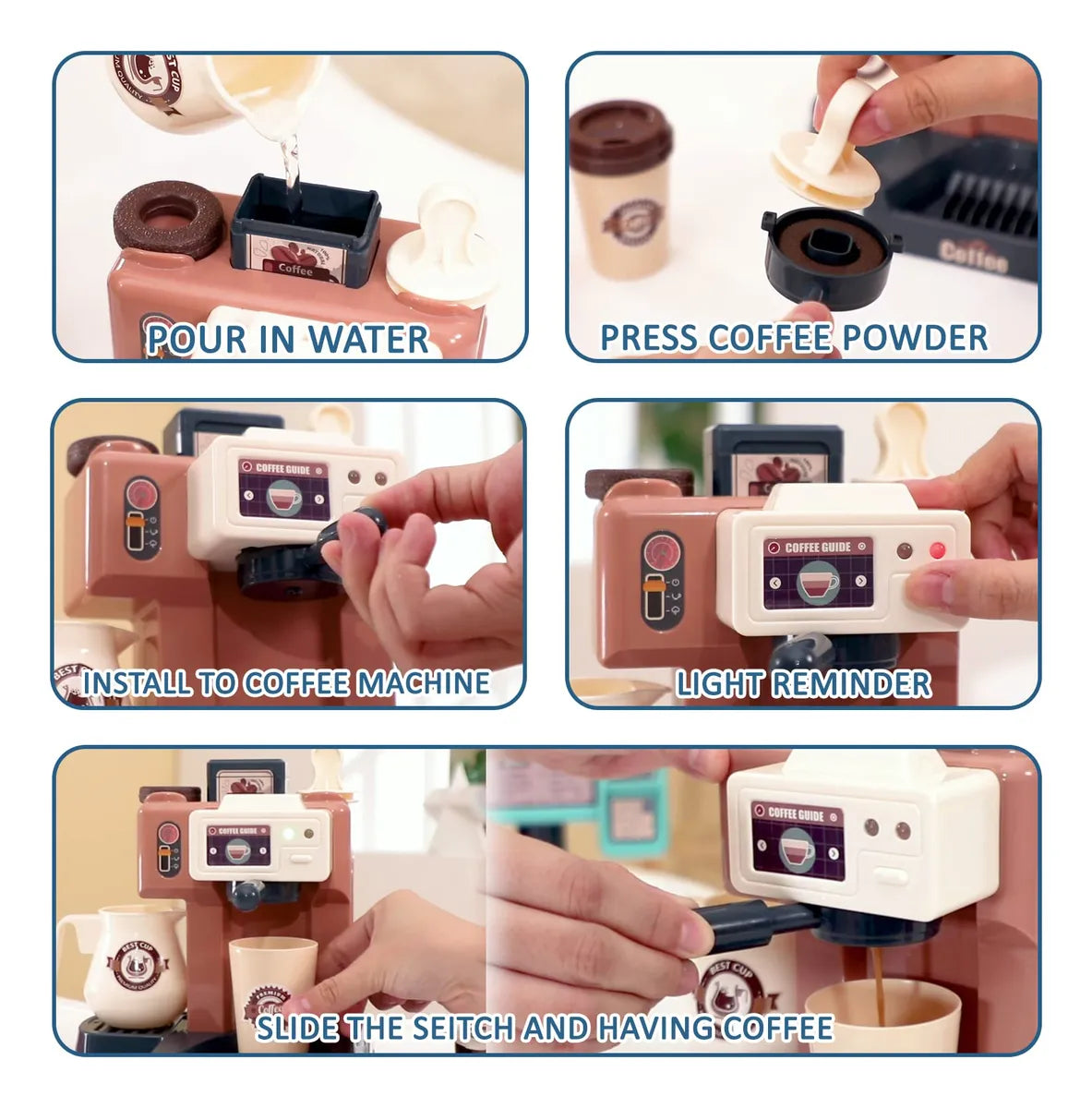 ☕ Máquina de Café – Juega, Sirve y Aprende.