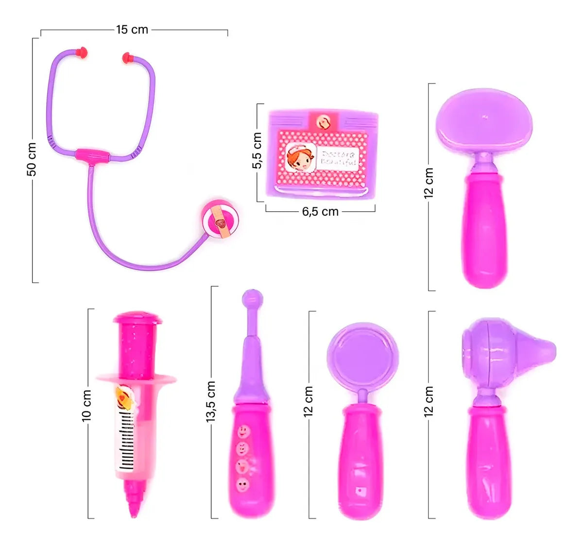 🩺 Kit Doctora Juega, Cuida y Aprende - Juguetes Luces y Sonido