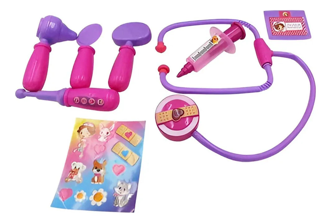 🩺 Kit Doctora Juega, Cuida y Aprende - Juguetes Luces y Sonido