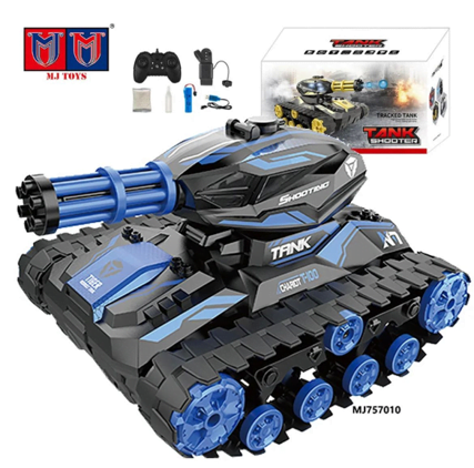 💥 Carro Tanque Control Remoto con Bombas de Hidrogel 🚗