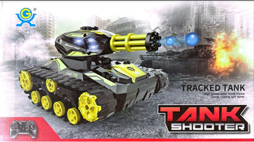 💥 Carro Tanque Control Remoto con Bombas de Hidrogel 🚗