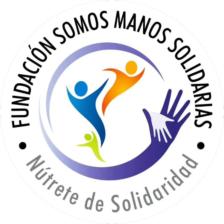 Logo de Fundación somos manos solidarias organización sin ánimo de lucro