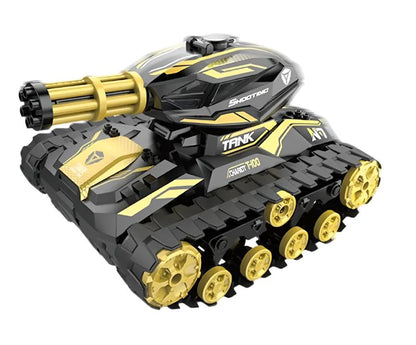 💥 Carro Tanque Control Remoto con Bombas de Hidrogel 🚗