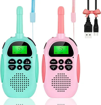 🗣️ Walkie Talkie Niños y Niñas Recargable