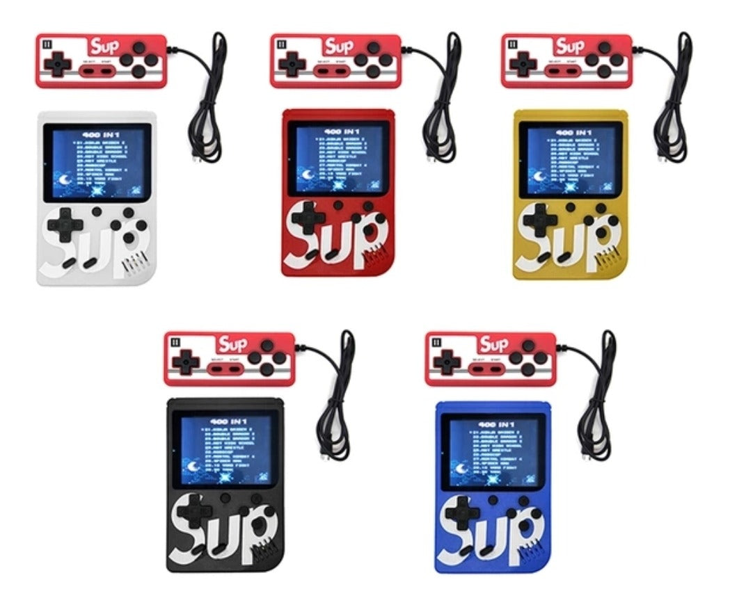 🎮 Consola Sup Portátil Retro Mini Family 400 Juegos